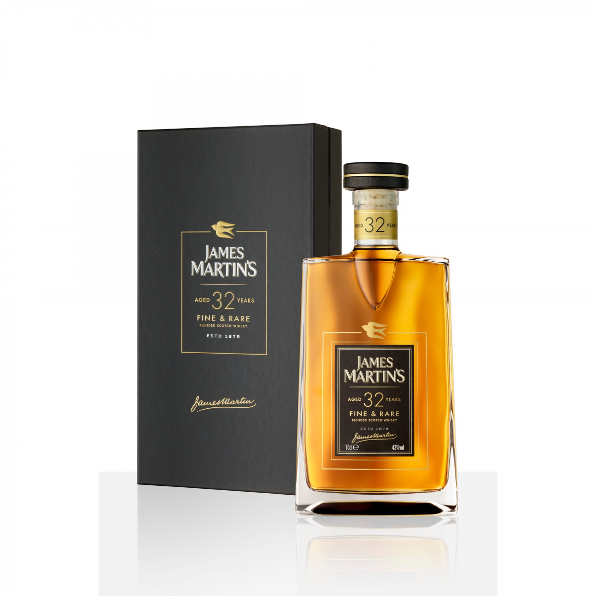 Whisky James Martin 32 Anos 70 Cl - 01729 - Garrafeira Soares