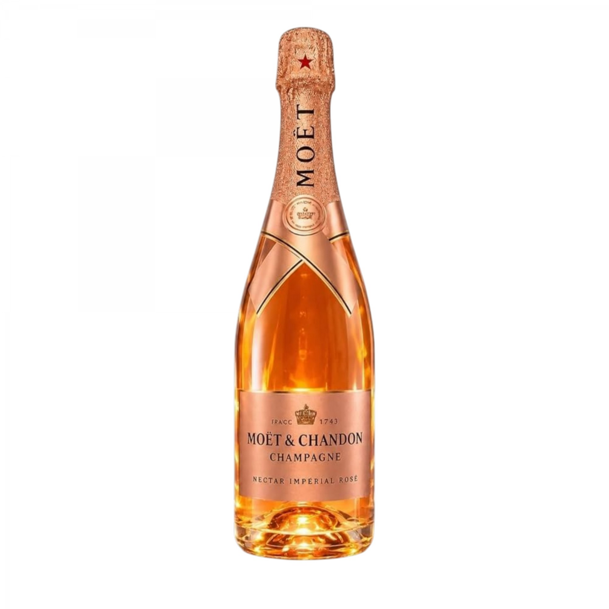 Moët&Chandon N.I.R. Nectar Imperial Rosé Champagne Moet Chandon Nectar Rose ( N.I.R.) 75 Cl - 19121